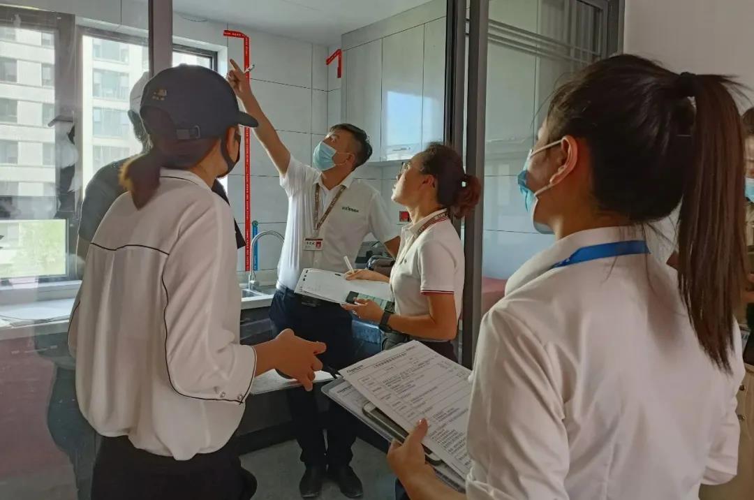 昌禾裝飾【中海悅府】工地聯(lián)檢丨鏡頭紀(jì)實，讓每個工地都禁得住考驗！