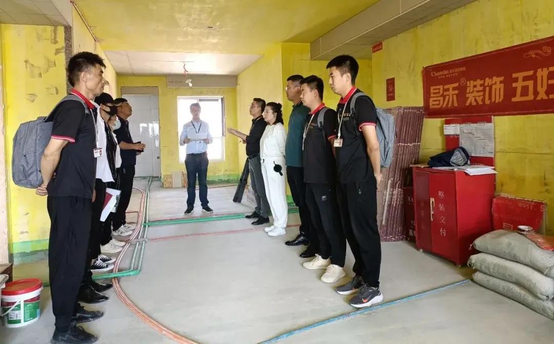 昌禾裝飾【鳳凰華府】工地聯(lián)檢丨鏡頭紀(jì)實，讓每個工地都禁得住考驗！