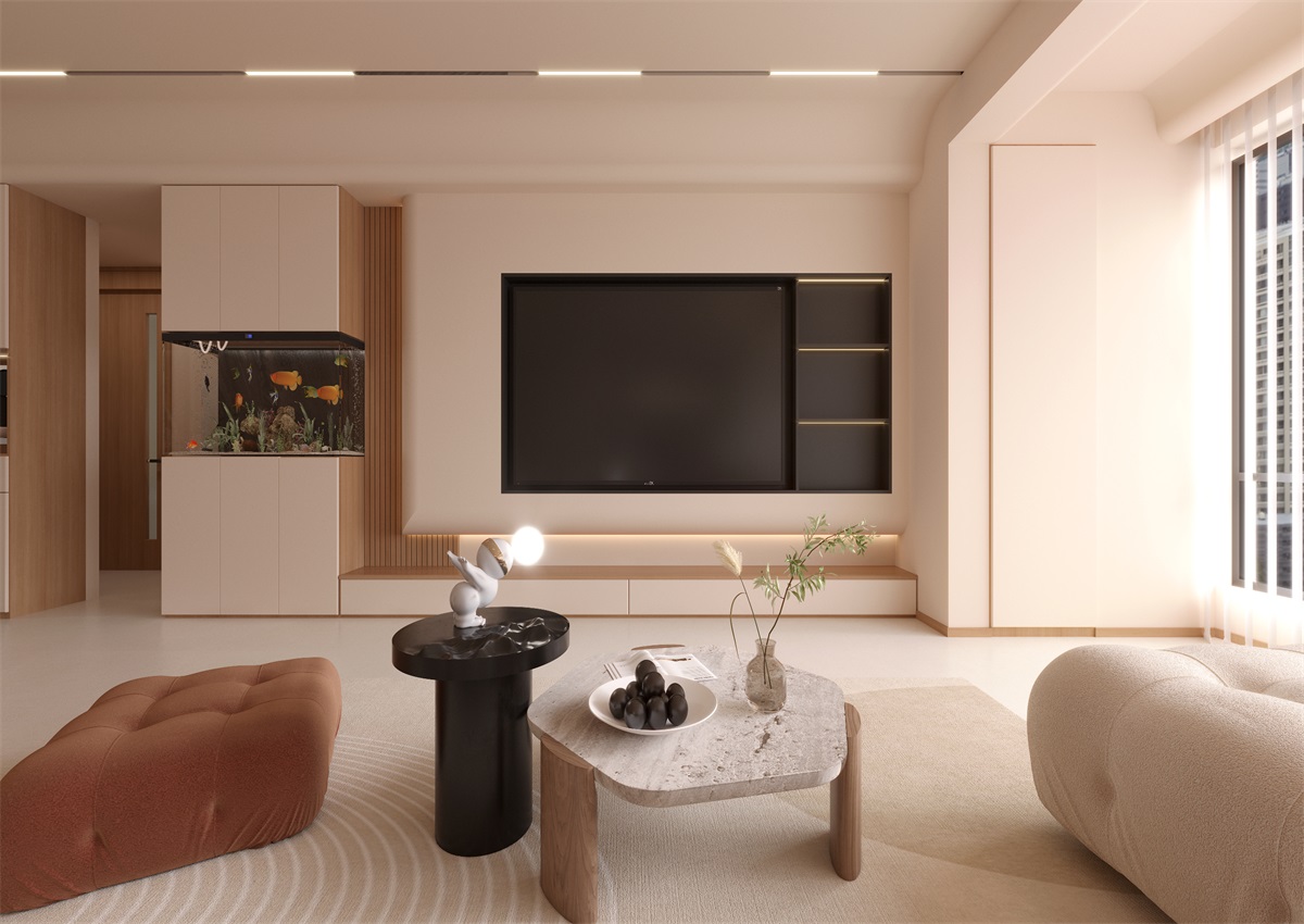 中海九樾143㎡ | 原木奶油風(fēng)的家，越看越愛！