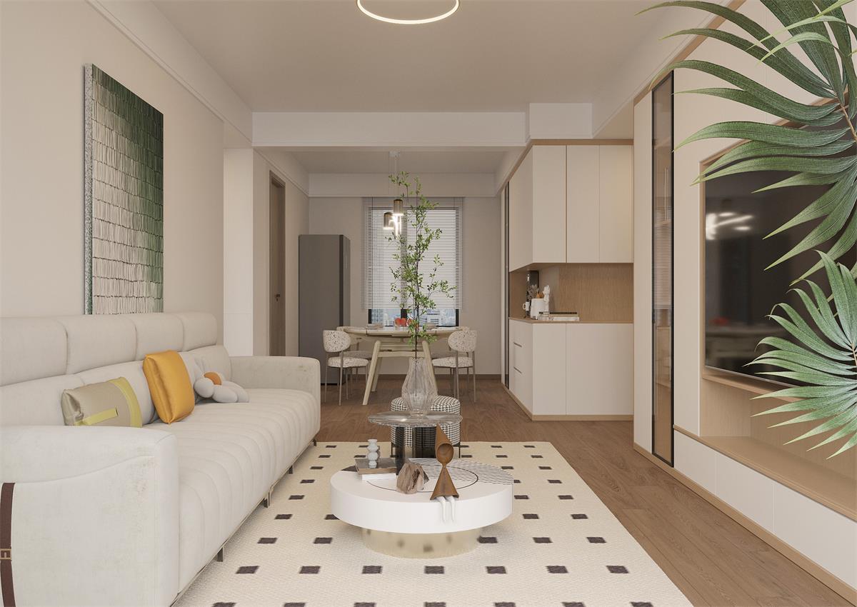 中房西悅府 | 簡約不失高級(jí)，127㎡原木奶油風(fēng)滿是松弛感！