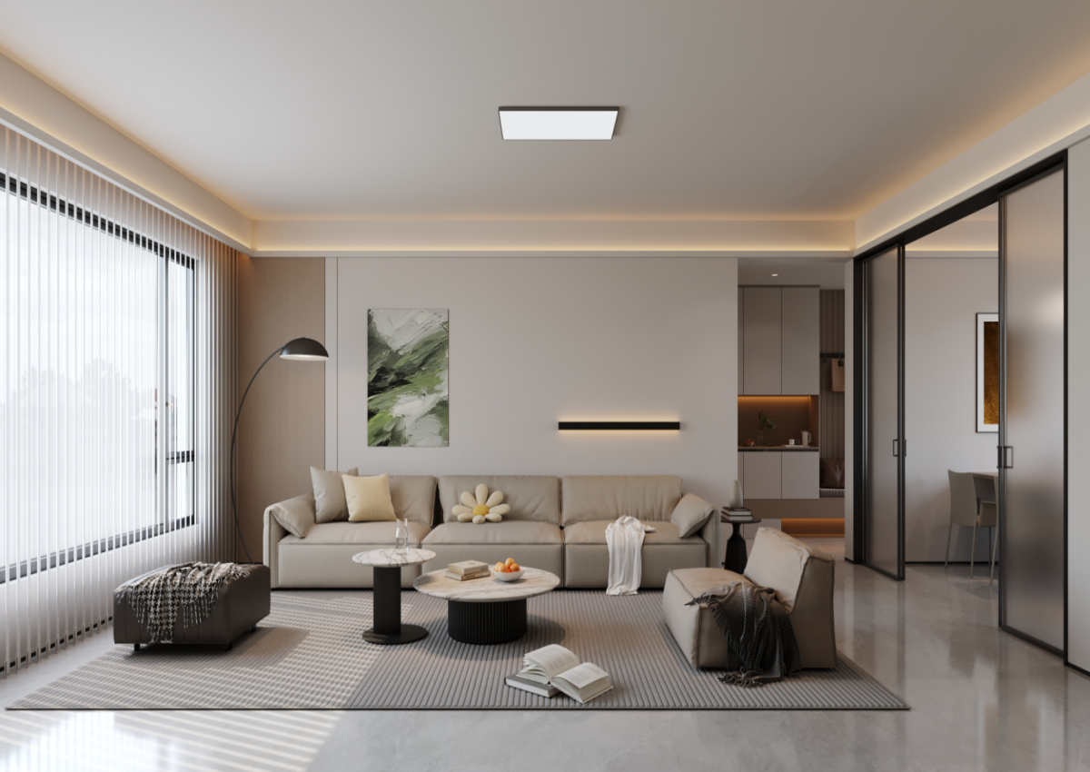 泰雲(yún)庭 | 簡約≠簡陋，143㎡現(xiàn)代簡約風(fēng)把松弛感直接拉滿！