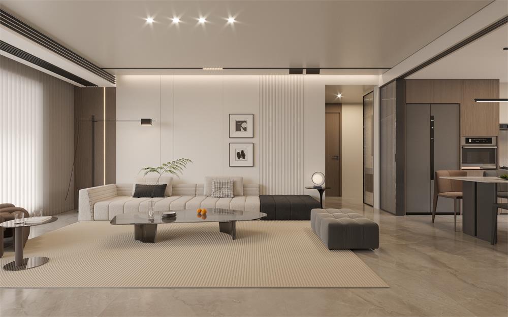 星耀閱海138㎡ | 開放式餐廚新玩法！可開合式LDK一體化，讓家瞬間大兩倍