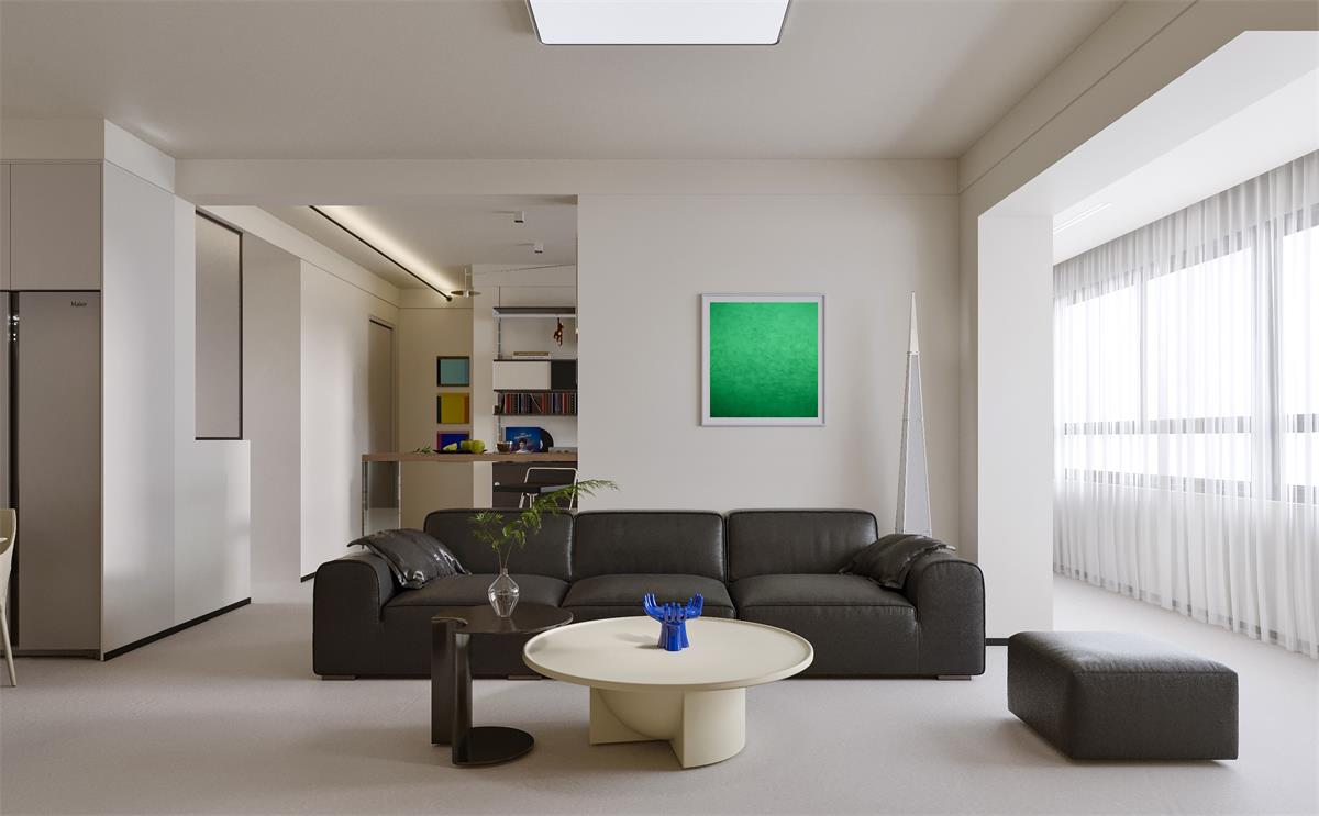 金地自在城 | 零零后獨(dú)居109㎡極簡(jiǎn)家，全開放設(shè)計(jì)驚艷到我了！換你也上癮~