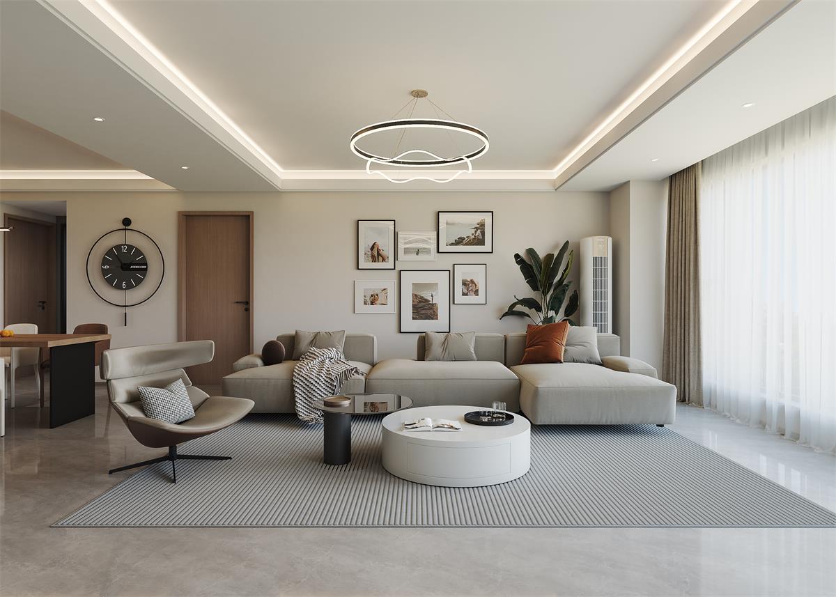 中海華樾 | 萬萬沒想到！這個130㎡簡約風的家，讓幸福感飆升！