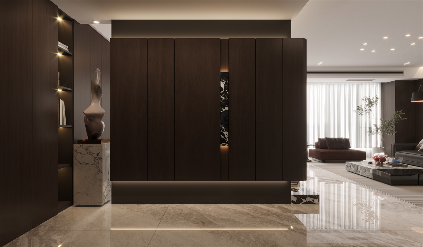 中海海樾133㎡ | 意式極簡風又殺回來了！這高級感我真拒絕不了~