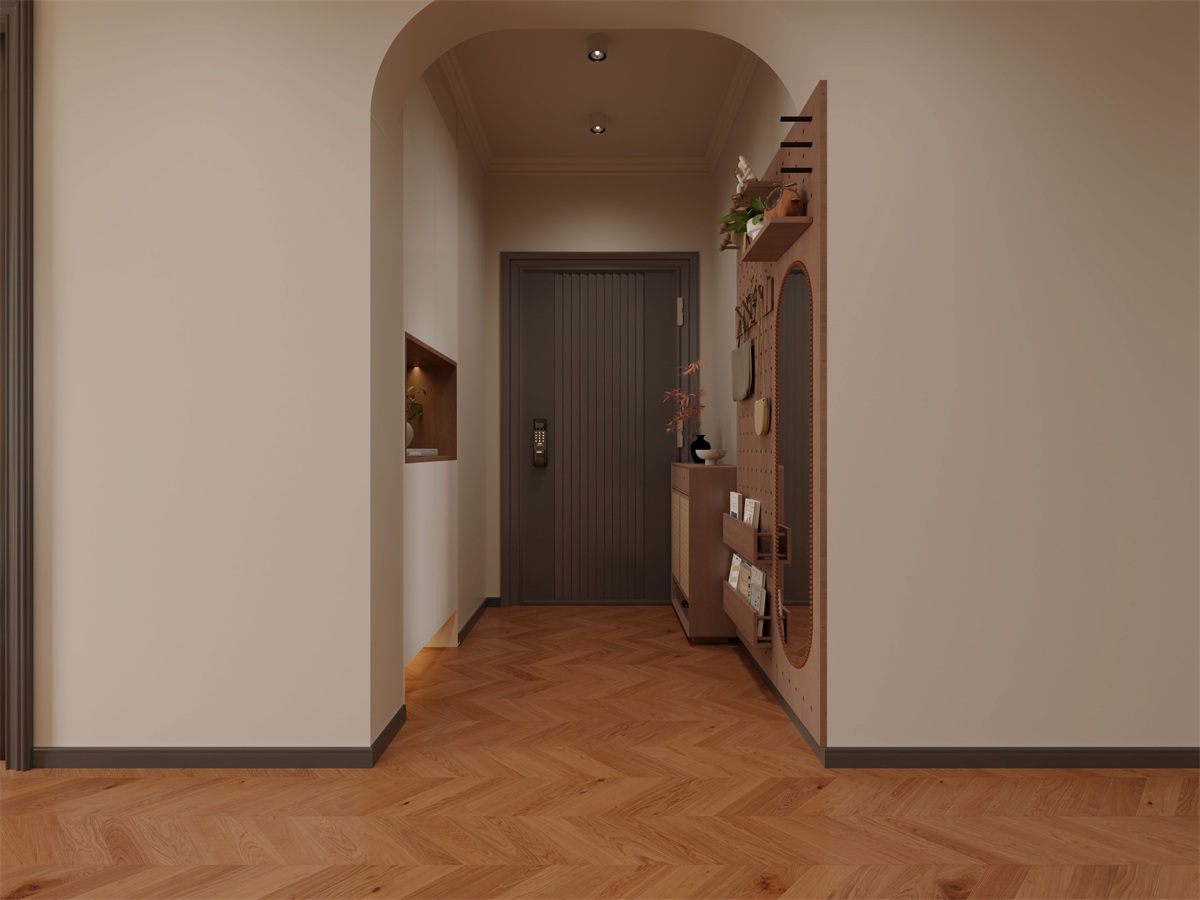 閱海萬家110㎡ | 奇葩戶型爆改中古風(fēng)治愈美家！推門第一眼就驚艷！