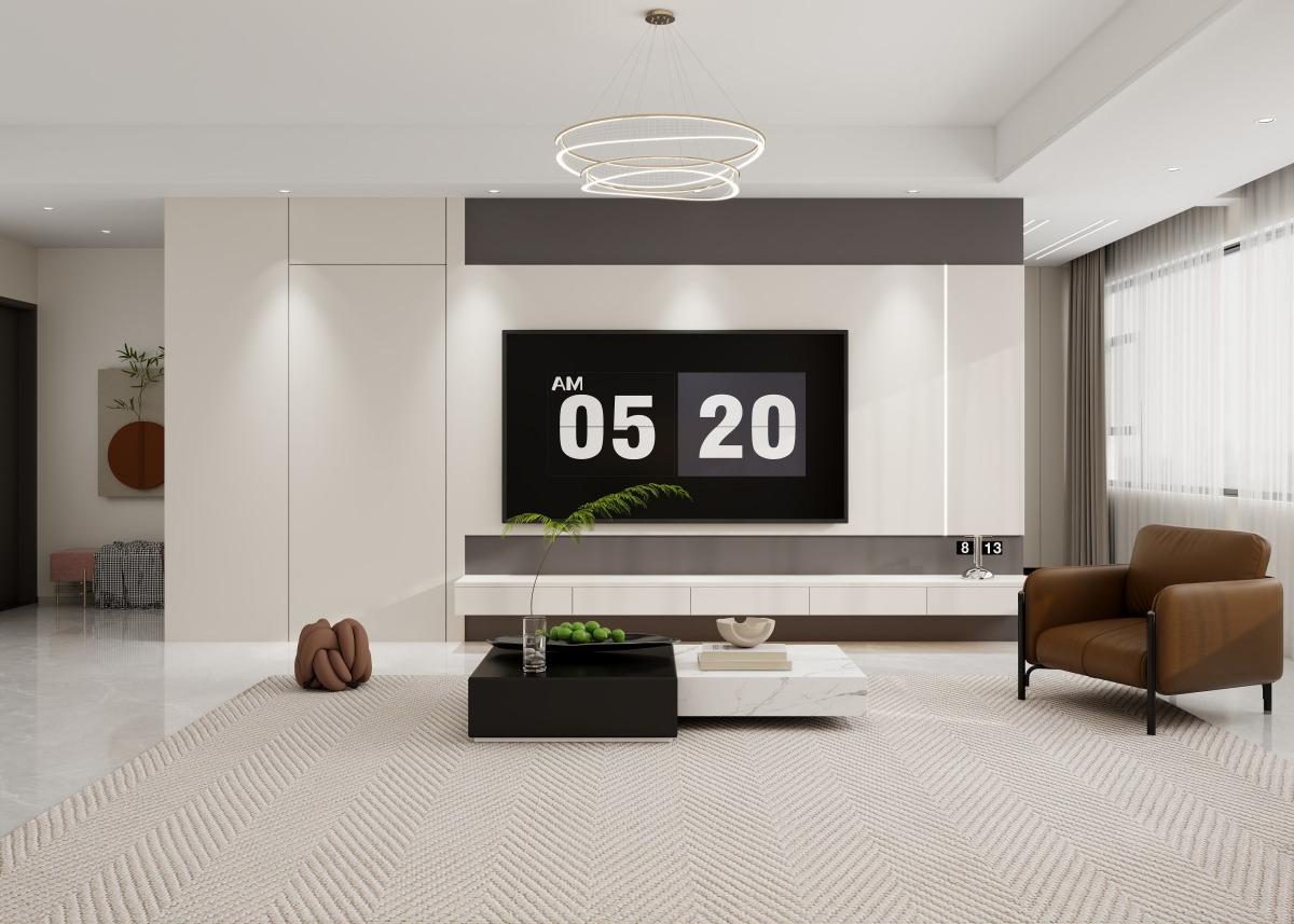 玉庭華府 | 135㎡現(xiàn)代簡約風(fēng)，給生活做減法，舒適加倍！