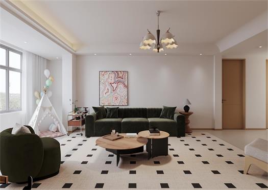 湖畔嘉苑 | 139㎡輕復古之家，不盲目跟風，做生活的主角