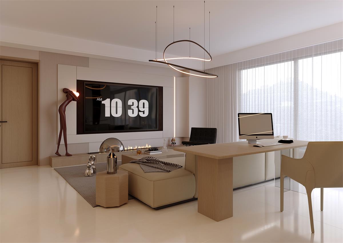 民生北府143㎡ | 奶白+原木打造的極簡主義家，不是豪宅但很好宅~