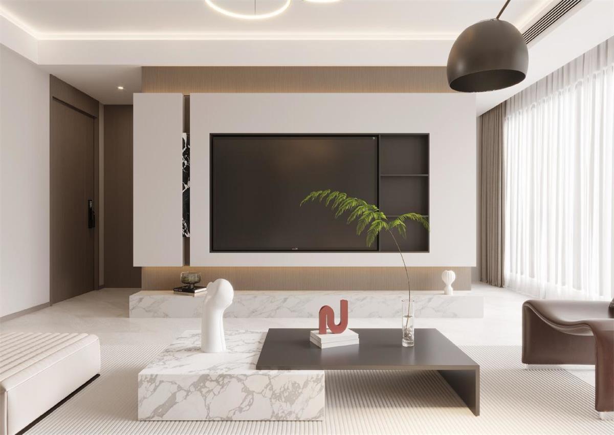 萬科錦曜143㎡ | 中性色調(diào)的自然風(fēng)之家，慢生活的氛圍徹底治愈我了！