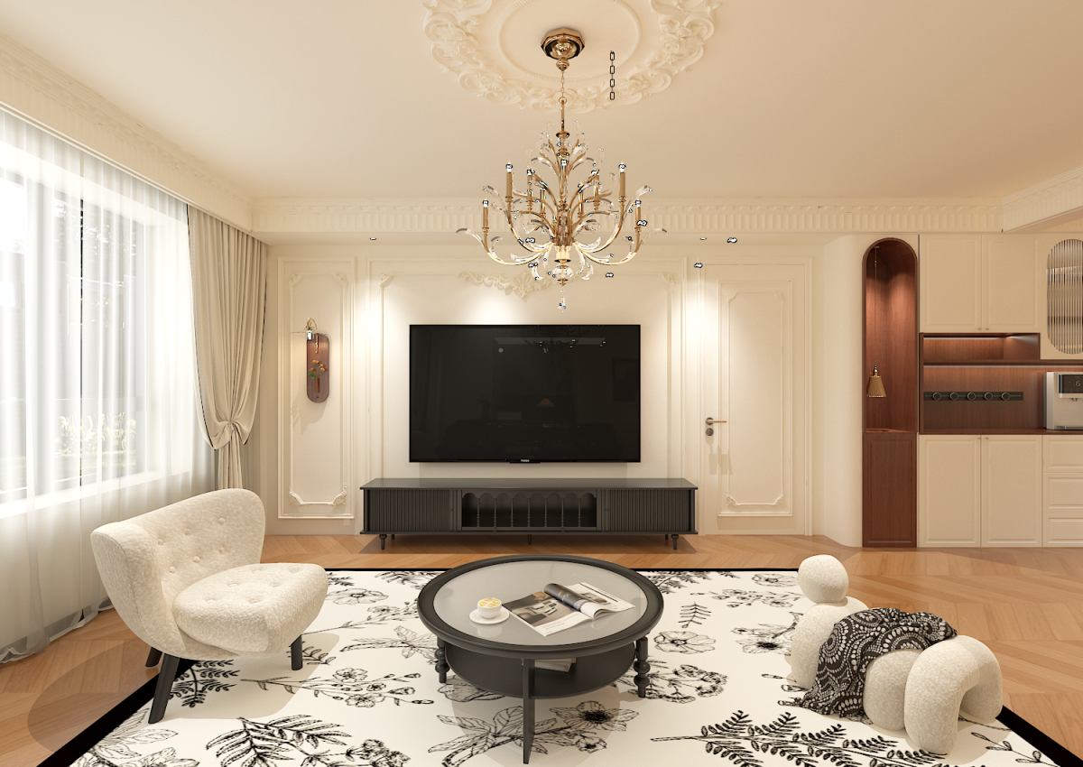 云熙府147㎡ | 法式+中古，裝修成這樣算不算成功？