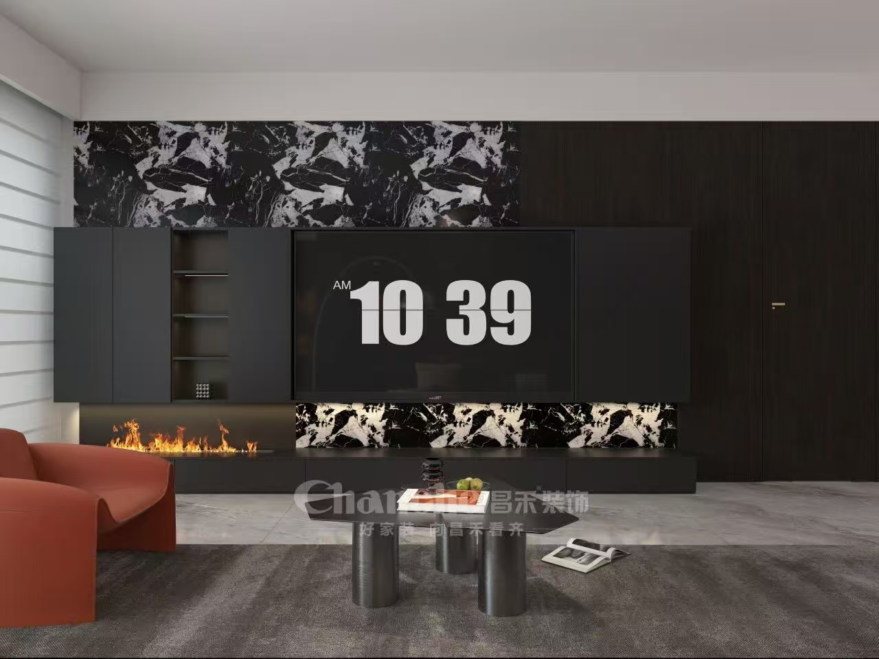 萬(wàn)科錦曜129㎡ | 當(dāng)初全家都反對(duì)的黑色系極簡(jiǎn)風(fēng)，幸好我堅(jiān)持到底！