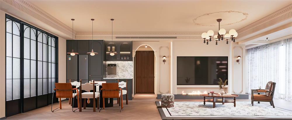 中梁印168㎡ | 絕美法式復(fù)古風(fēng)！二人一貓裝滿日常的松弛與浪漫~