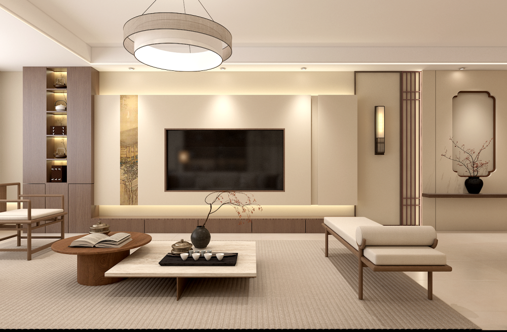 湖光印136㎡ | 宋式美學(xué)的含金量還在上升！直接拿下一家老小