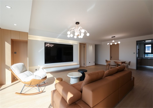 實景首發(fā) | 星耀閱海143㎡完工！原木風的含金量誰懂！溫柔又治愈~