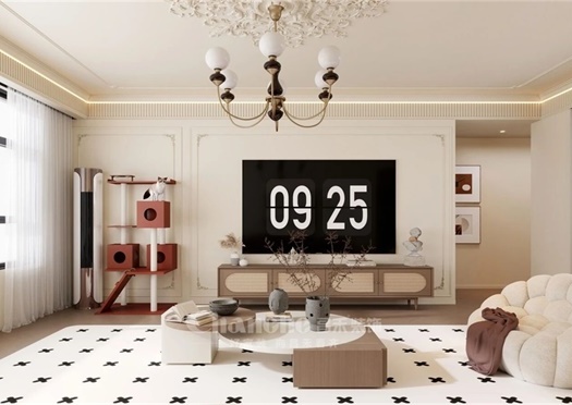 盛世西城130㎡ | 住進(jìn)這個(gè)中古奶油風(fēng)的家，推門那一刻幸福感爆棚！