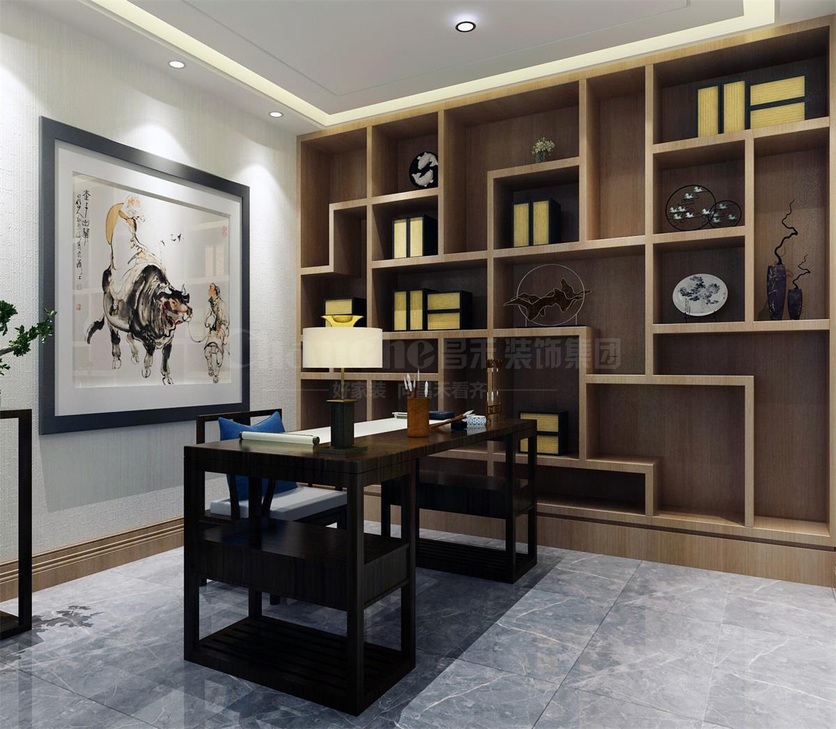 書房和接待茶室散發(fā)著淡淡的茶香，只需心境空靈，少幾分濃墨重彩，多幾分雅致清寧，并在此感悟生命的智慧。